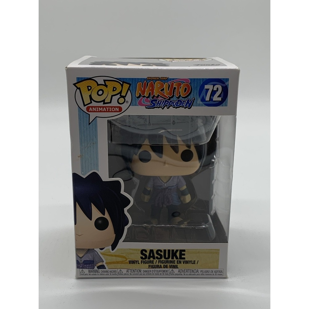 Funko Pop Sasuke #72 Naruto Shippuden Vinyl Figure Anime Collectible